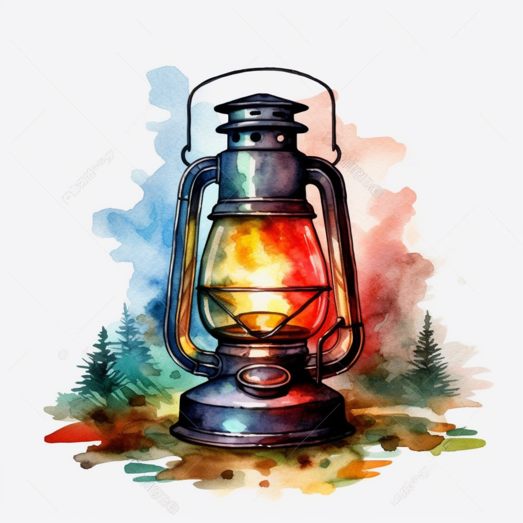 black camping cliparts