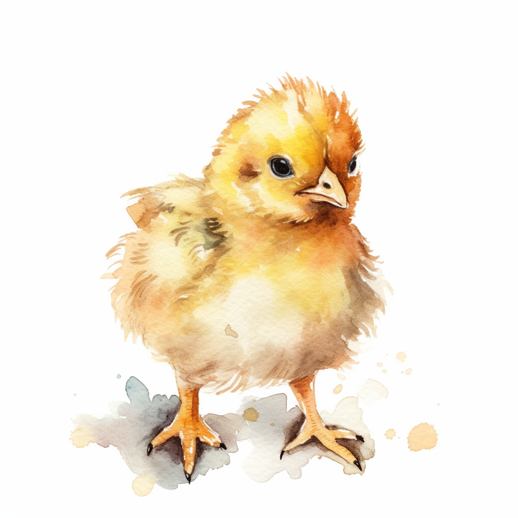 cute chicken cliparts