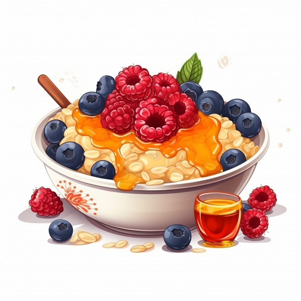oatmeal cliparts