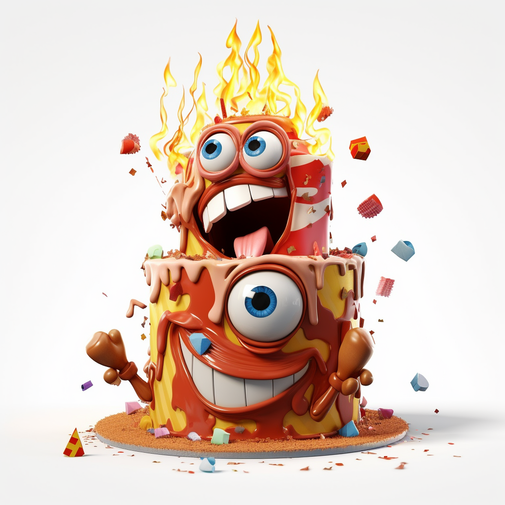 funny cake cliparts