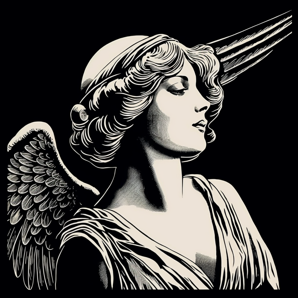 angel sketch cliparts