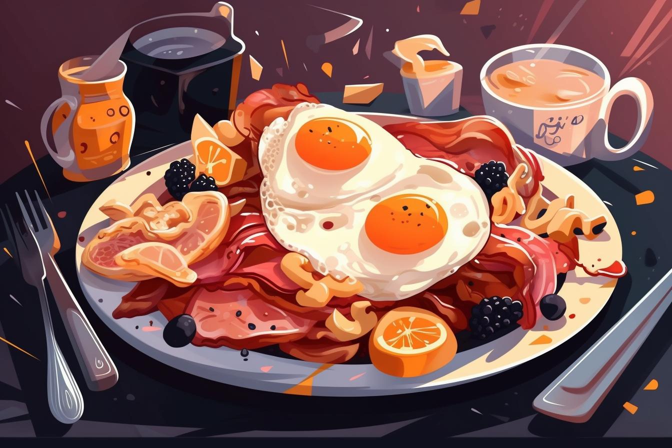 breakfast food clipart
