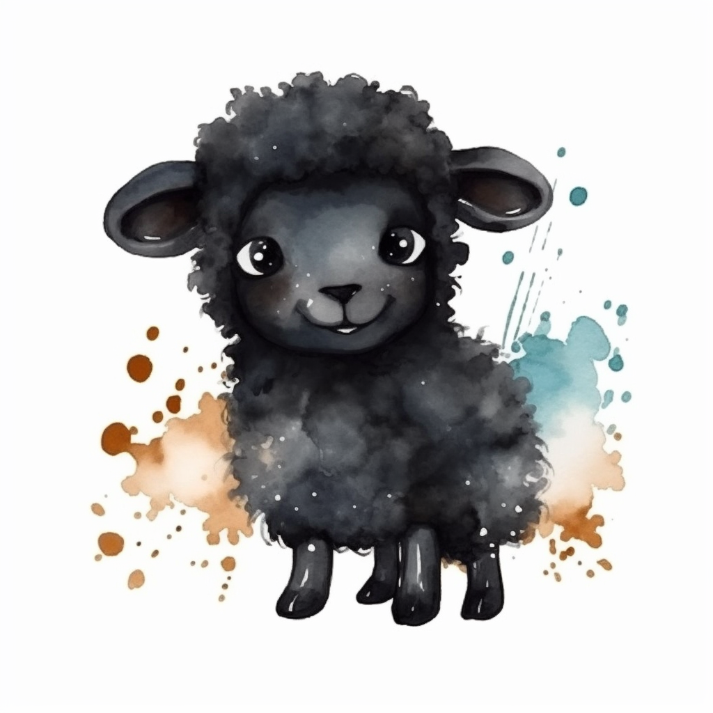black sheep cliparts