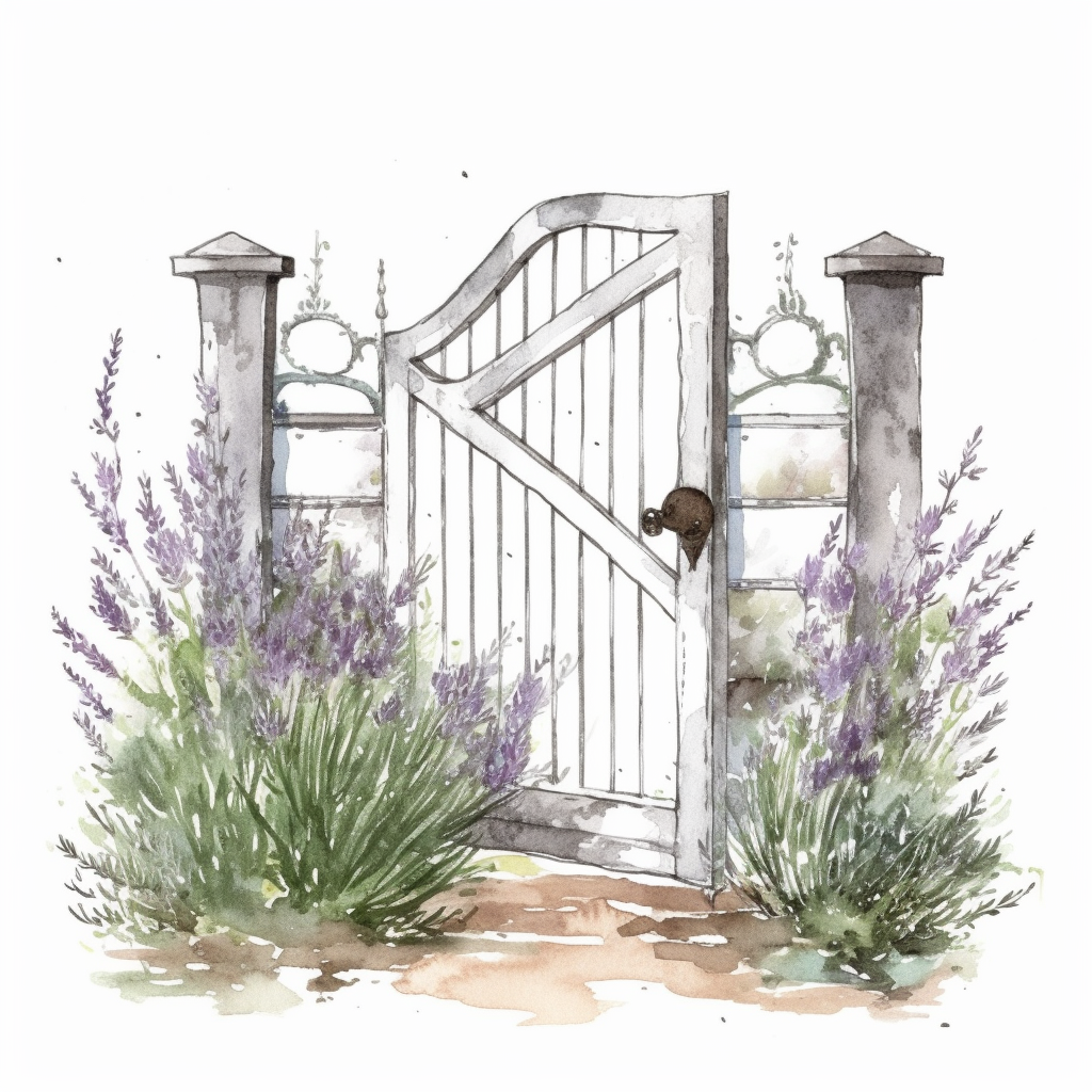 open garden cliparts