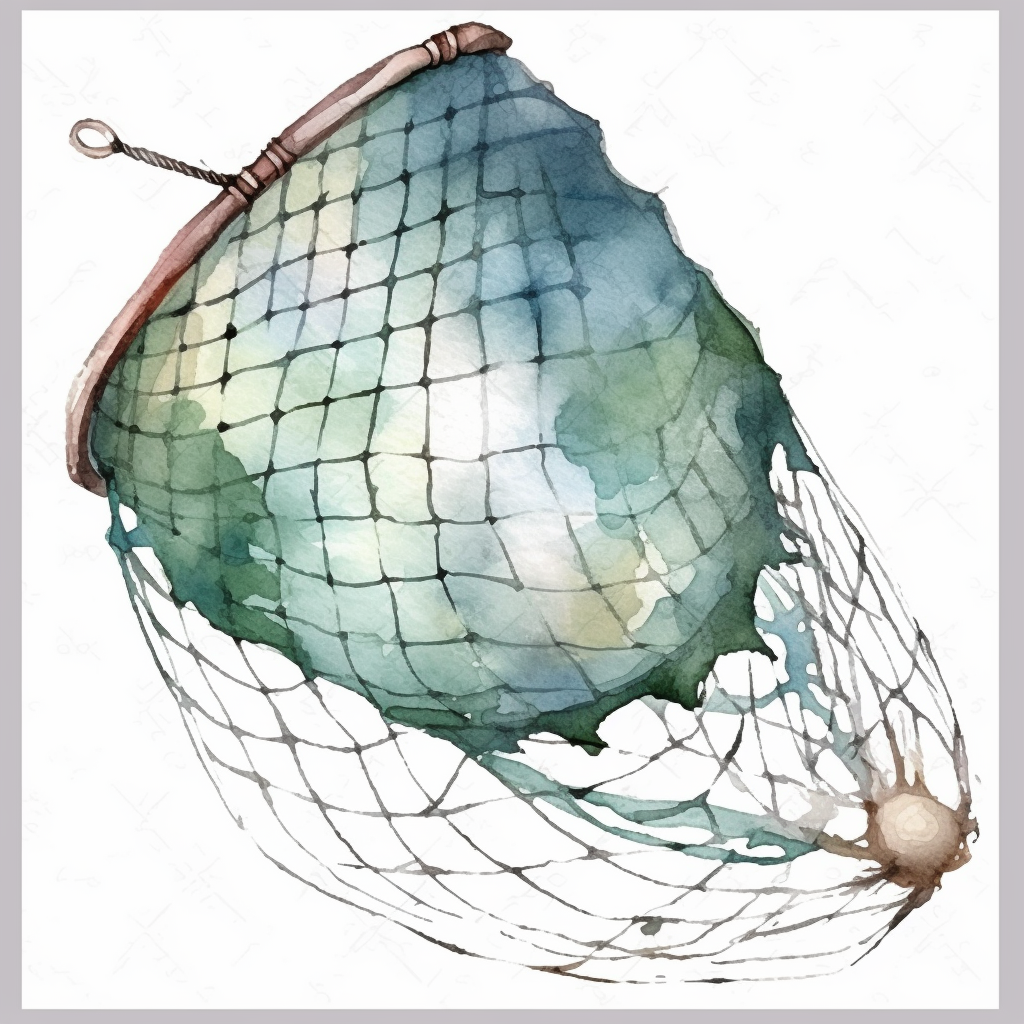 fishing net clipart