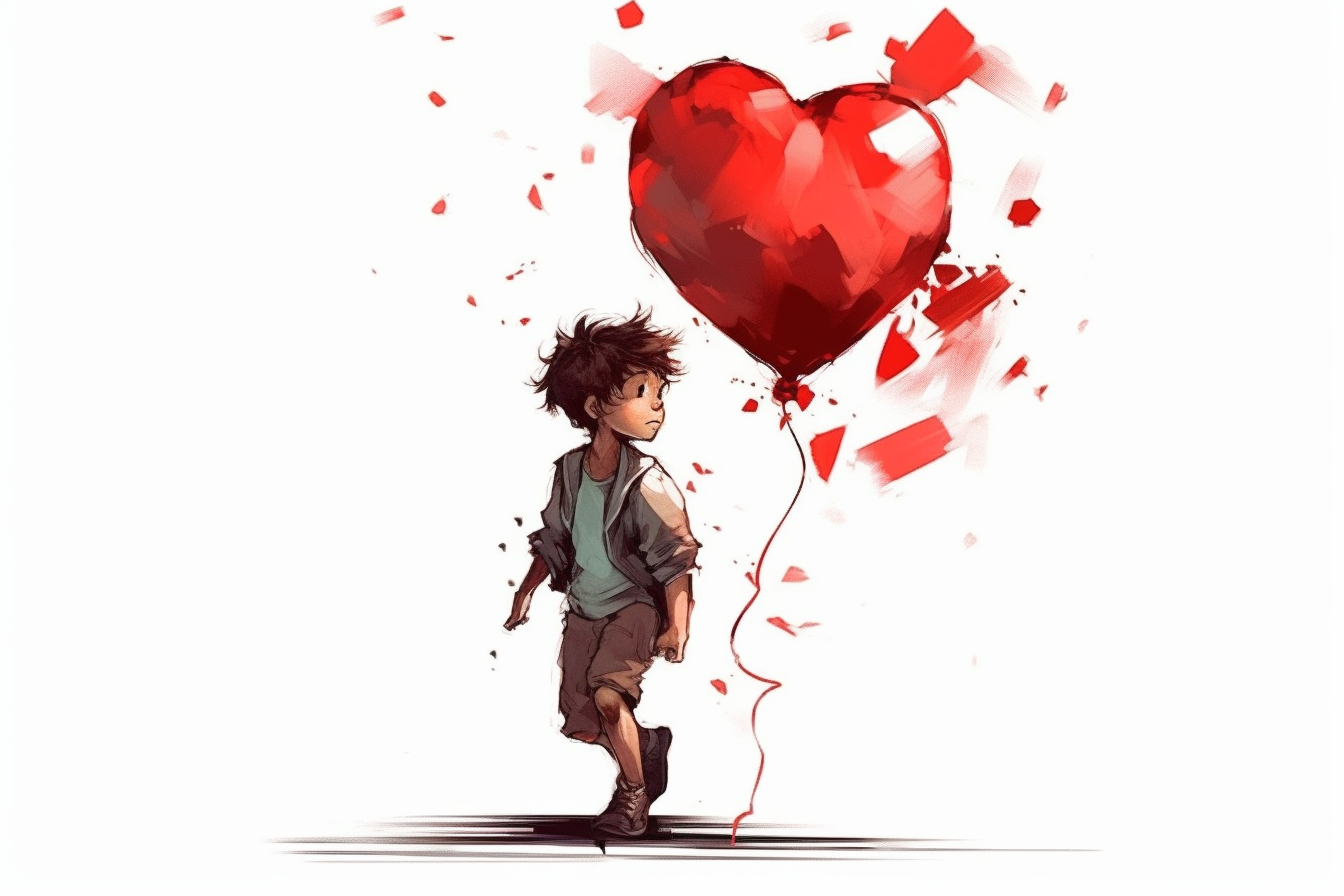 boy heart cliparts