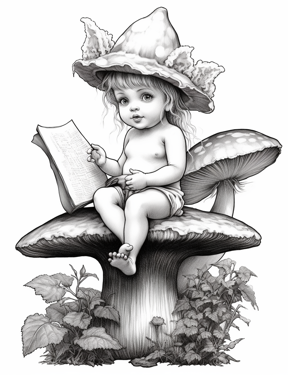 baby reading cliparts