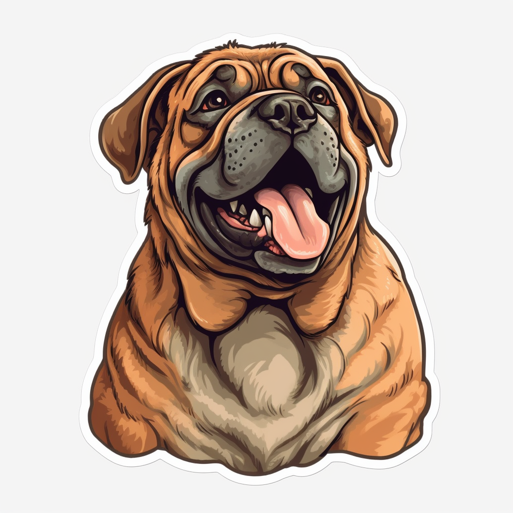 happy dog clipart