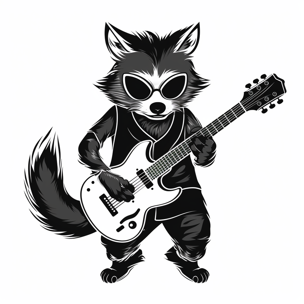guitar black cliparts