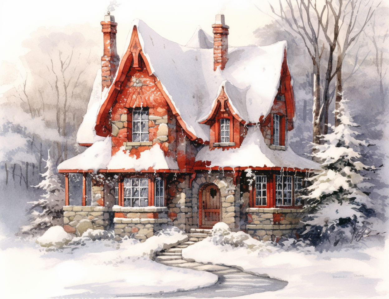christmas cliparts snow