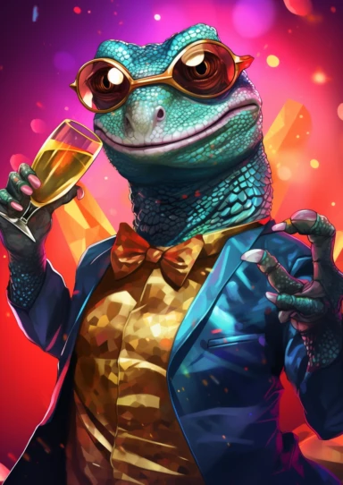 vector, clipart, ? :party_metallic: ?‍? metallic