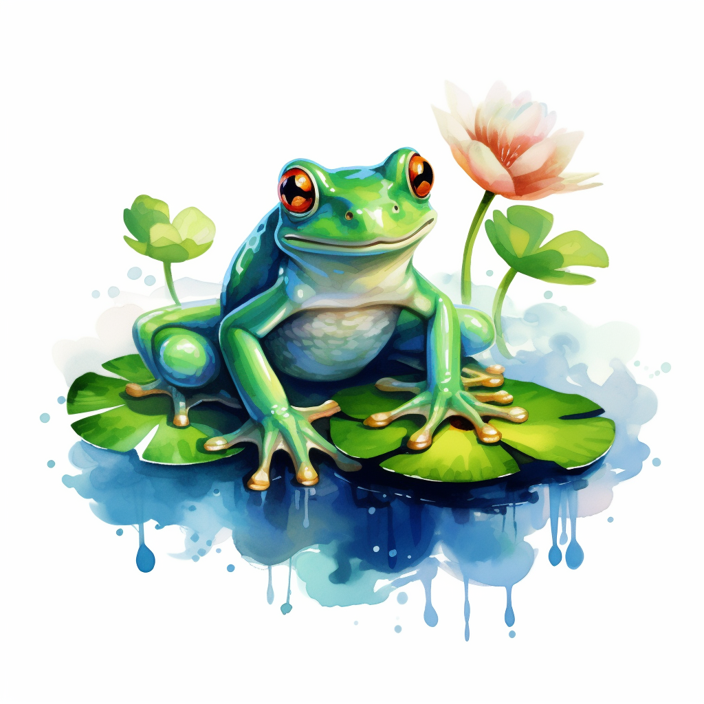 lily pad clipart