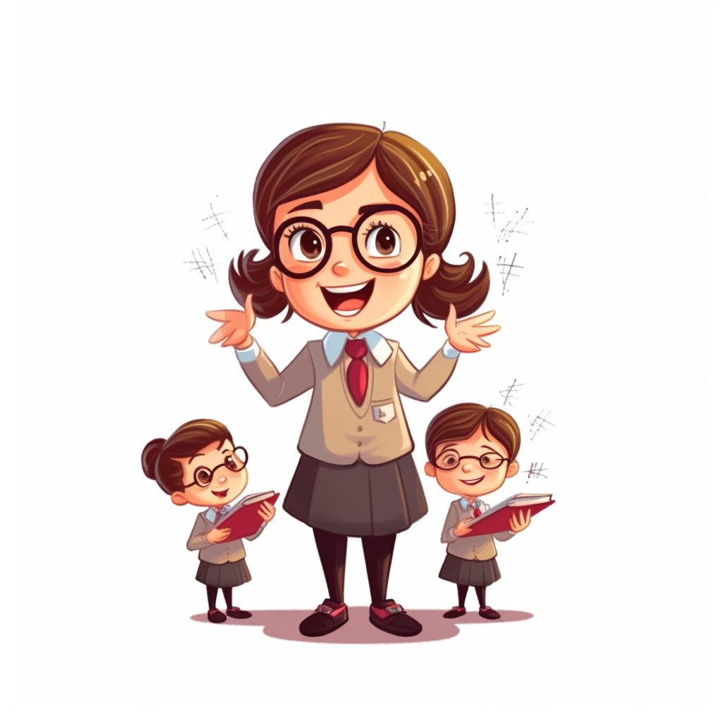 cute teacher cliparts