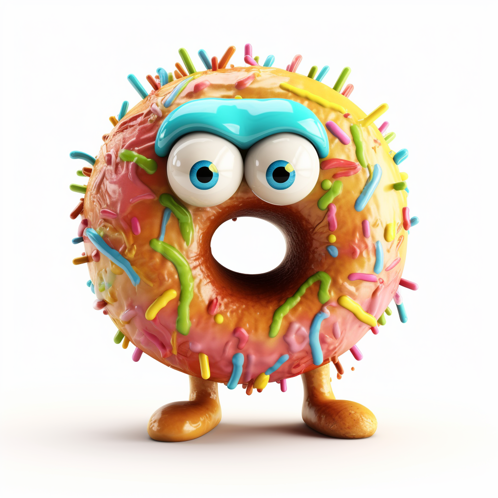 cartoon donut cliparts