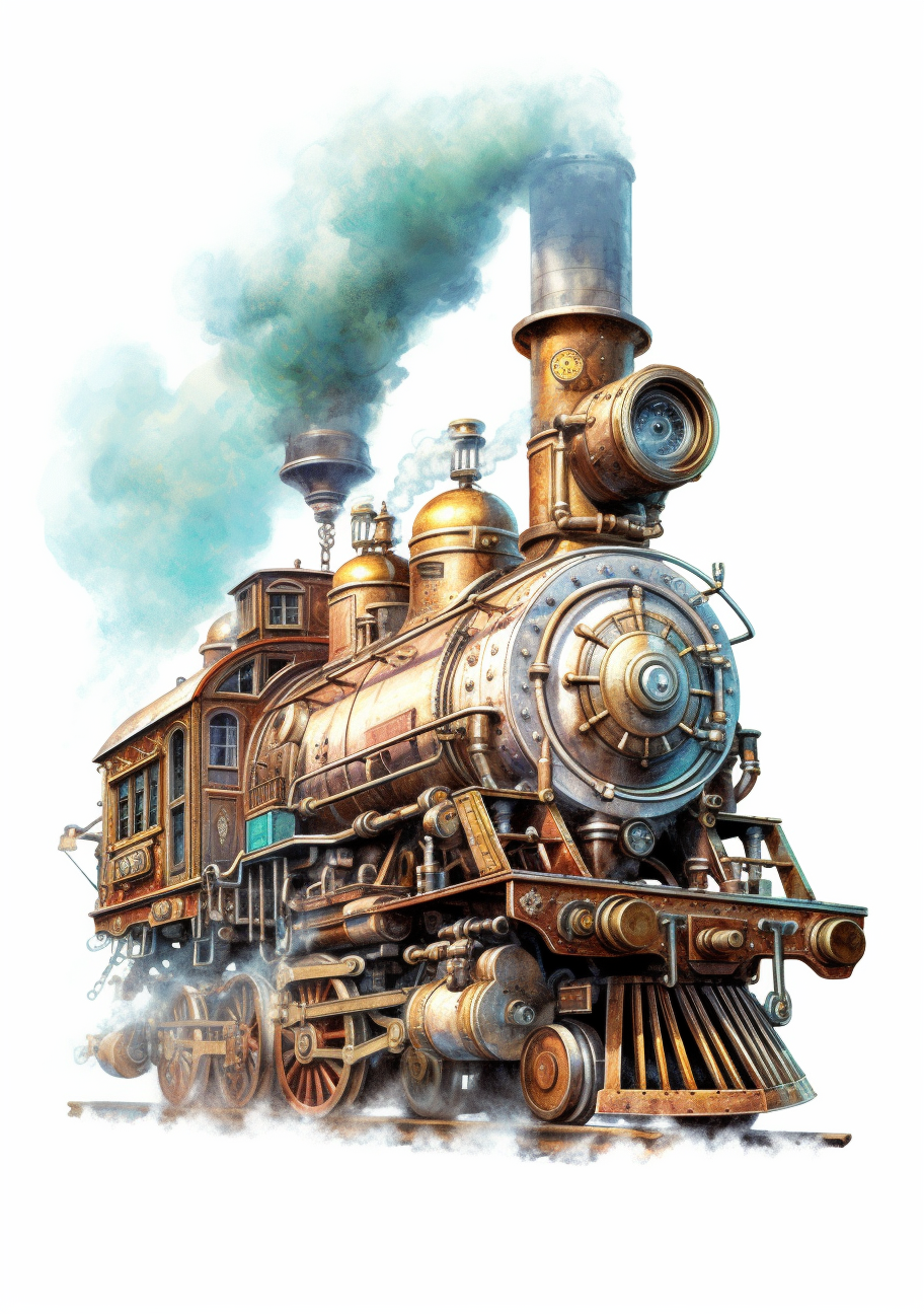 locomotive cliparts