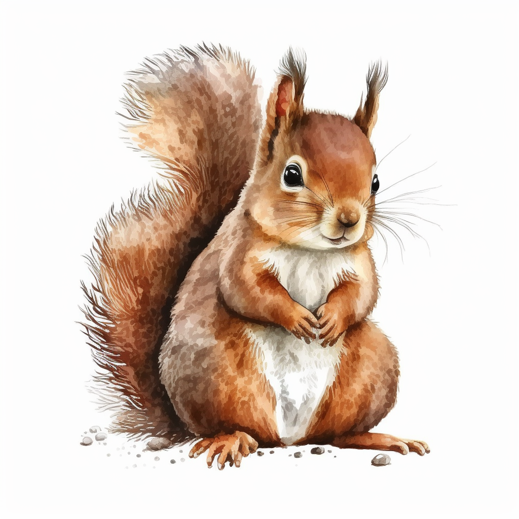 animated squirrel clipart