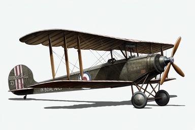 Bristol Type 22, WW1 fighter plane, Clipart, PNG Clipart, Illustration clipart, 4K, extremely detailed