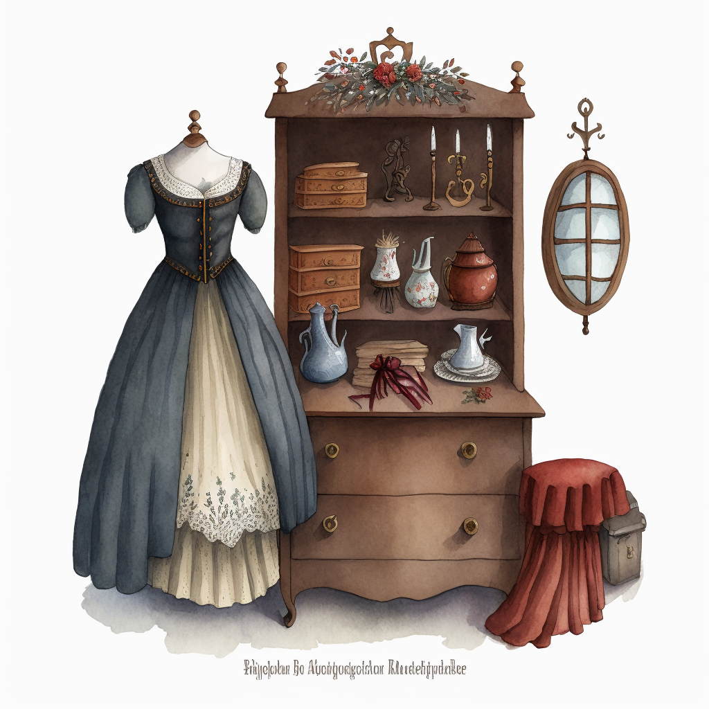 dresser cliparts