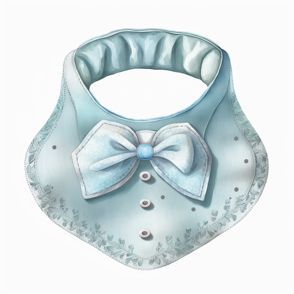 baby bib clipart