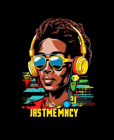 Juneteenth Black History African American clipart, graphic vector shirt design, colorful, isolated on white background