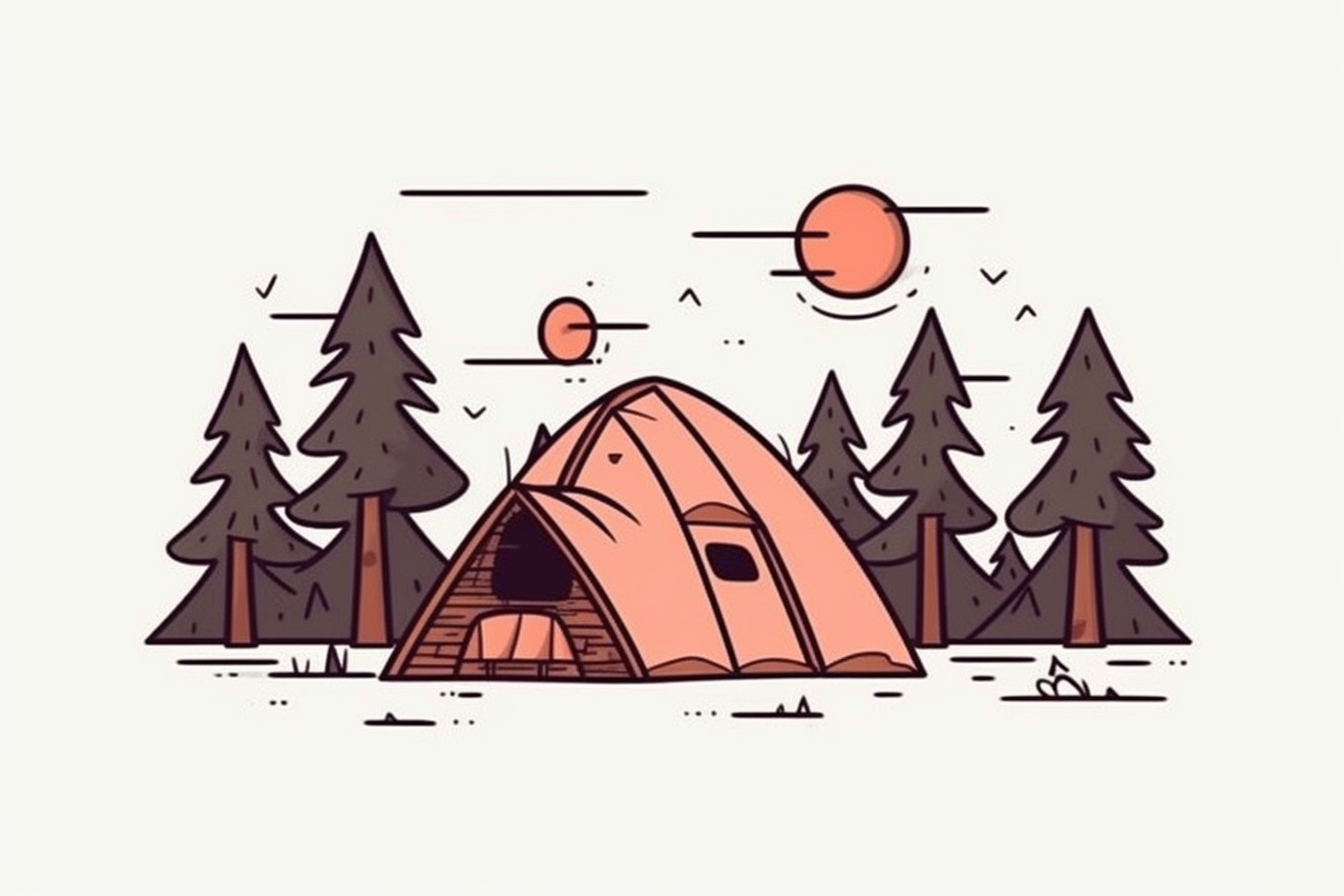 campsite cliparts