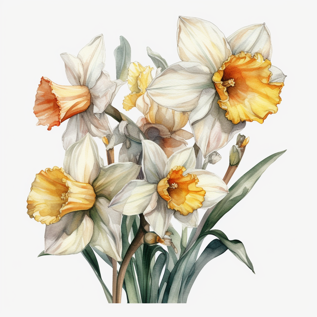 daffodil cliparts