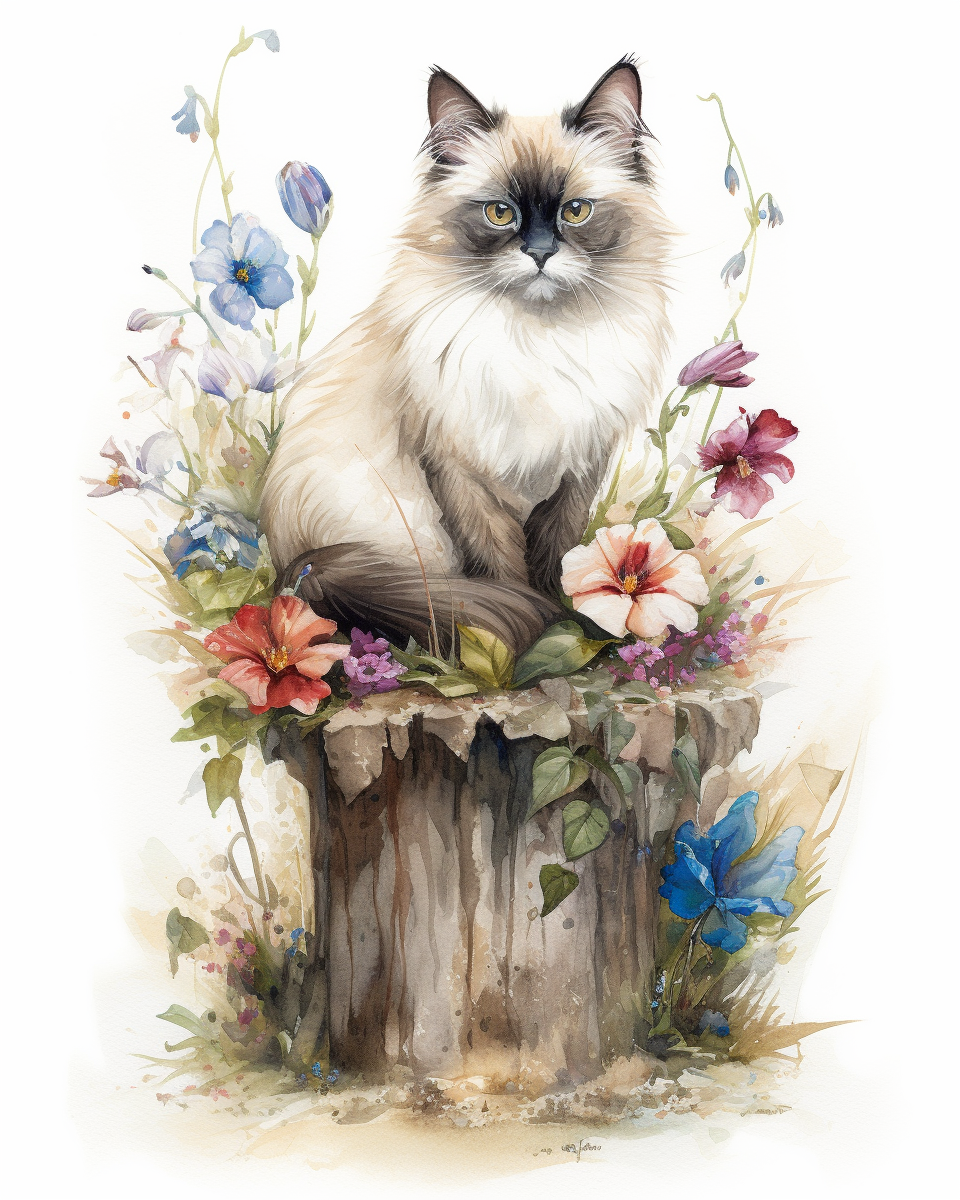 cat sitting cliparts