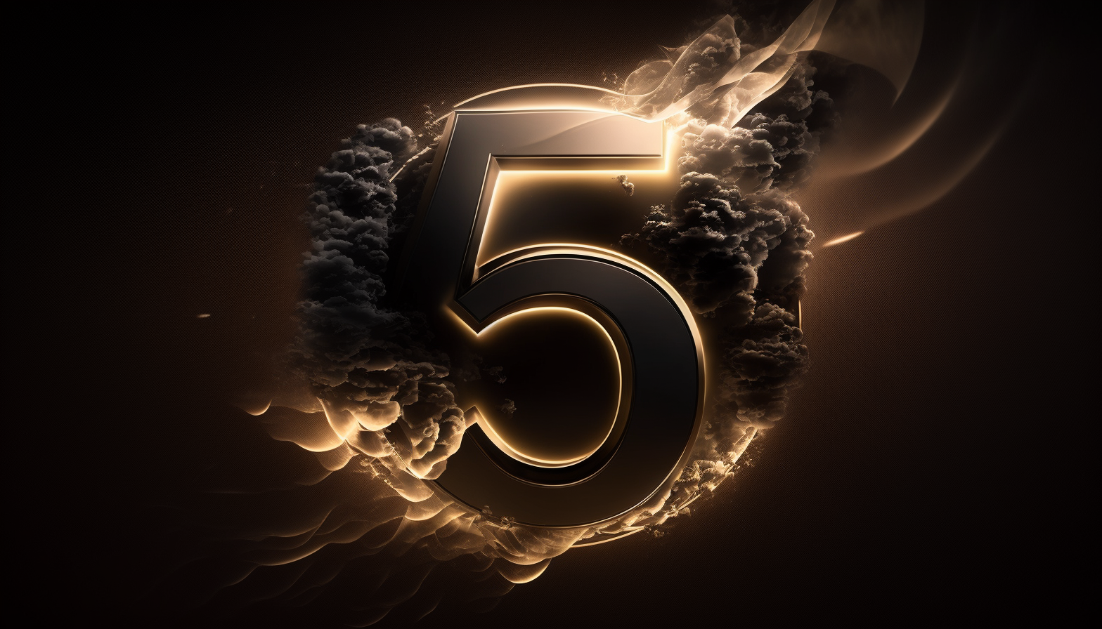 number 5 cliparts