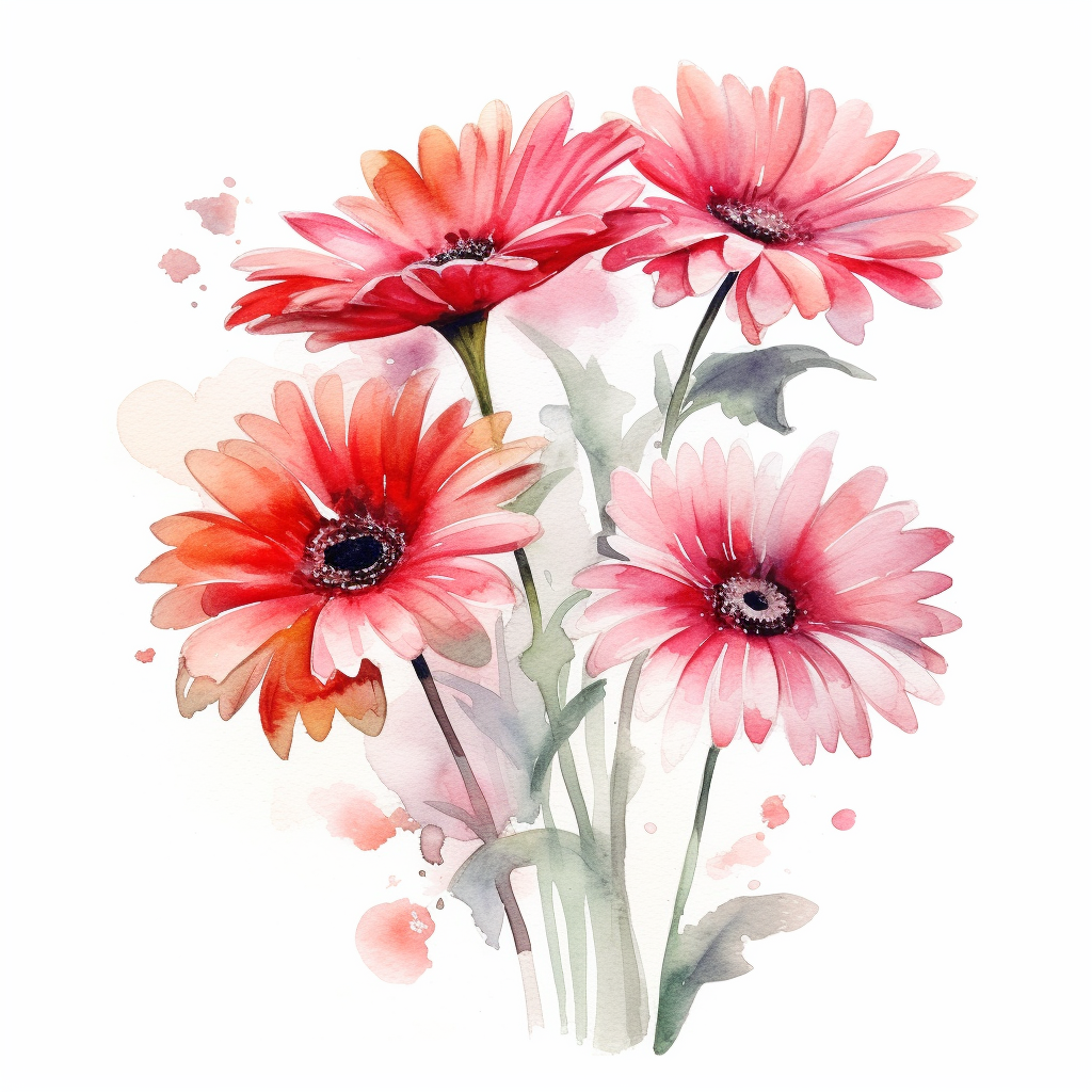 gerbera daisy clipart