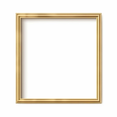 simple square frame clipart with no background