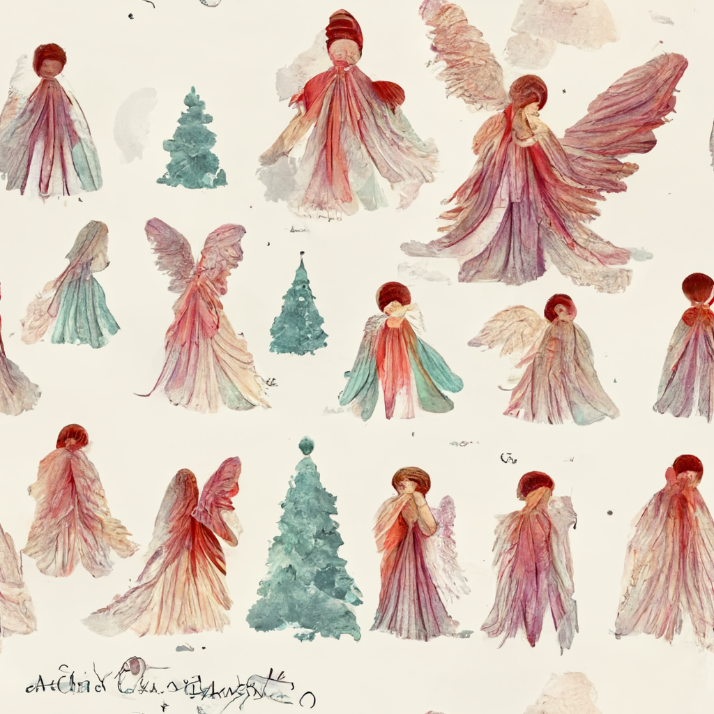 angel pattern cliparts