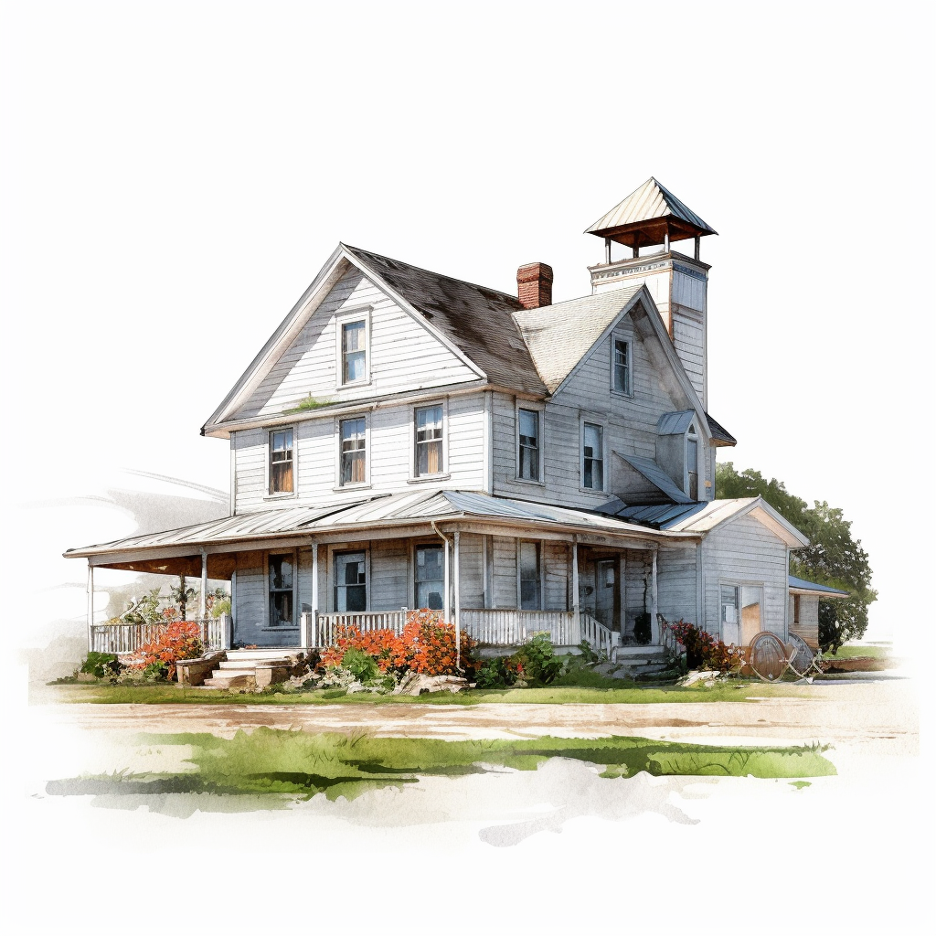farm house clipart