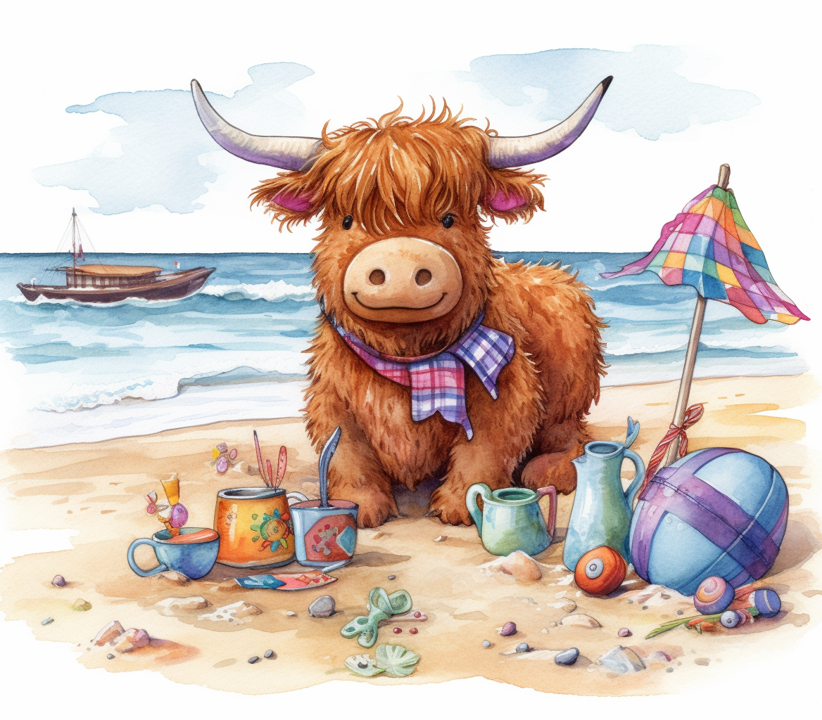 beach toys cliparts