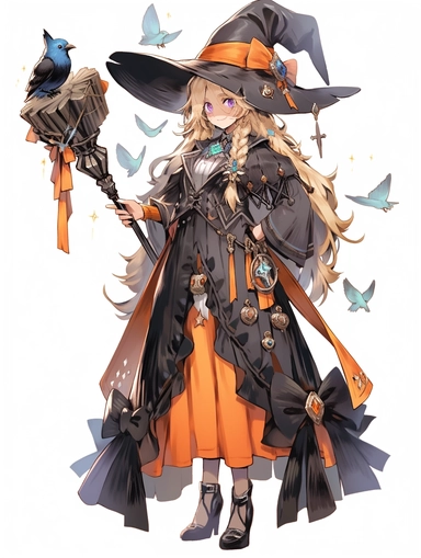 pretty occultist clipart
