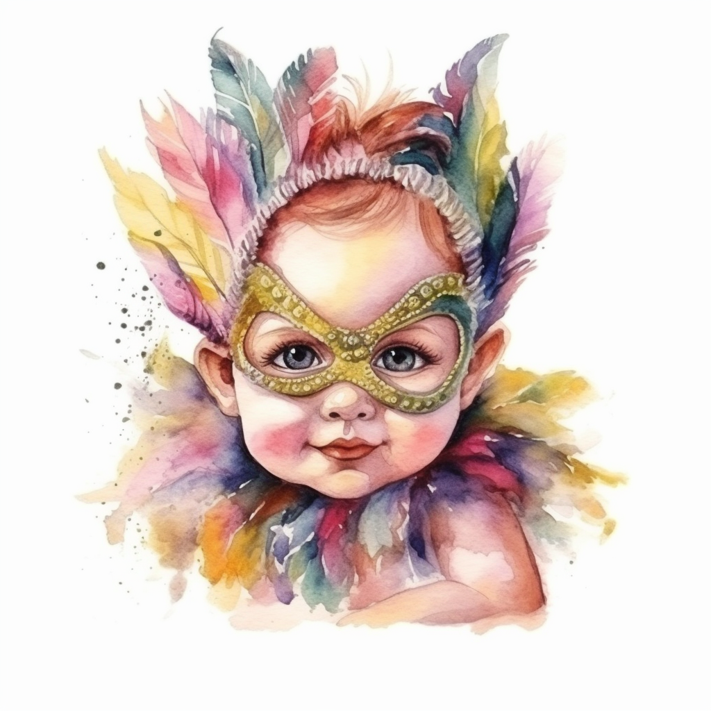 mardi gras mask clipart