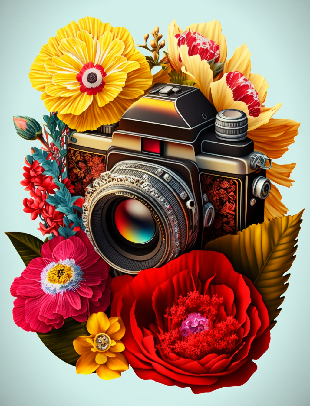 old camera clipart
