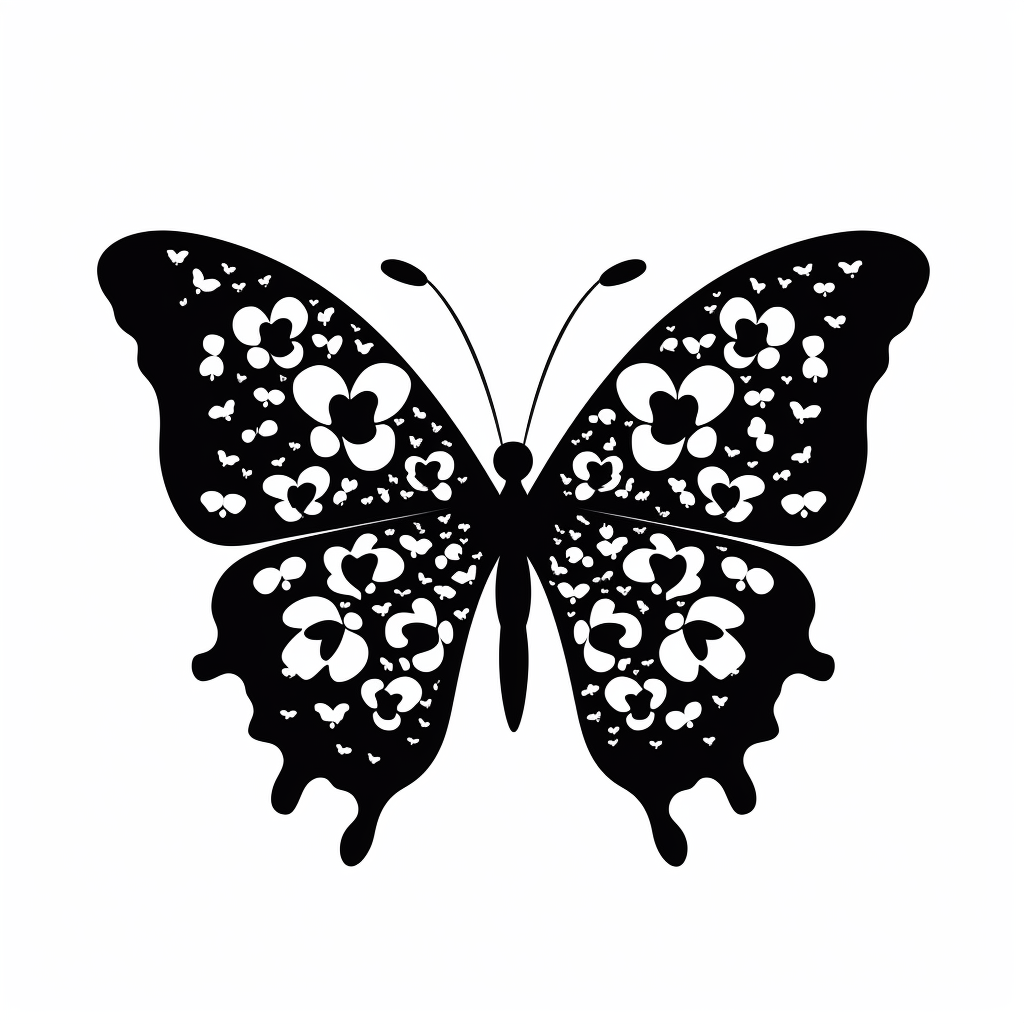 heart silhouette cliparts