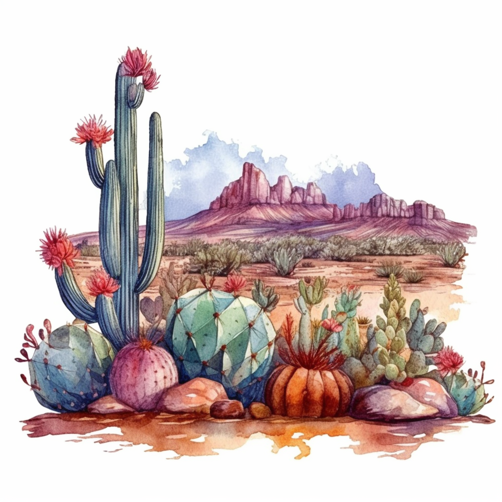 cacti cliparts