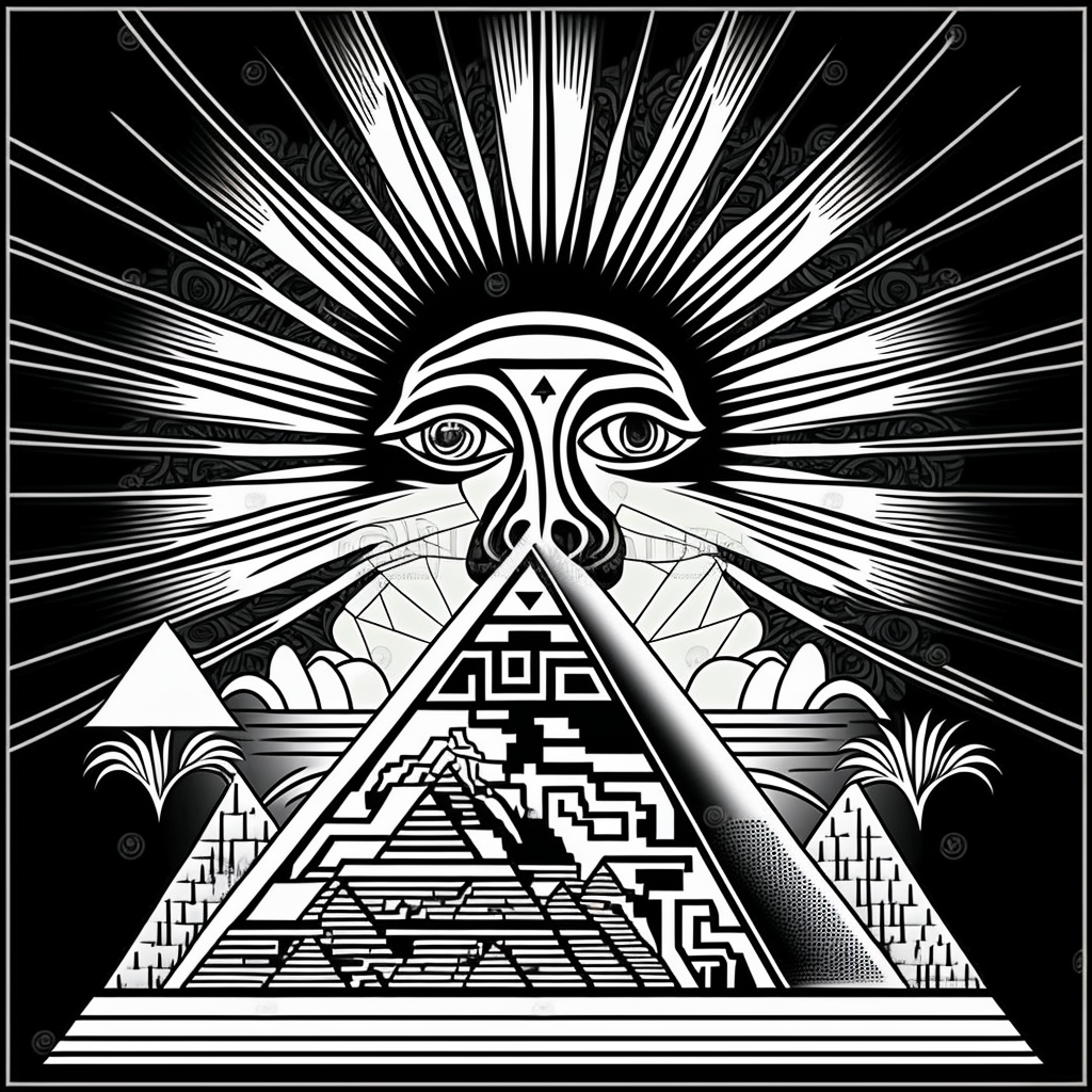 egyptian pyramid clipart