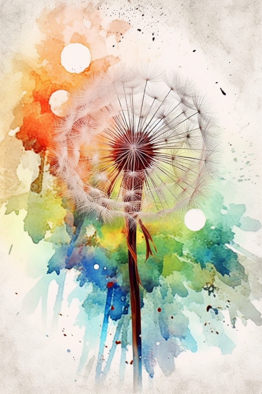 dandelions cliparts