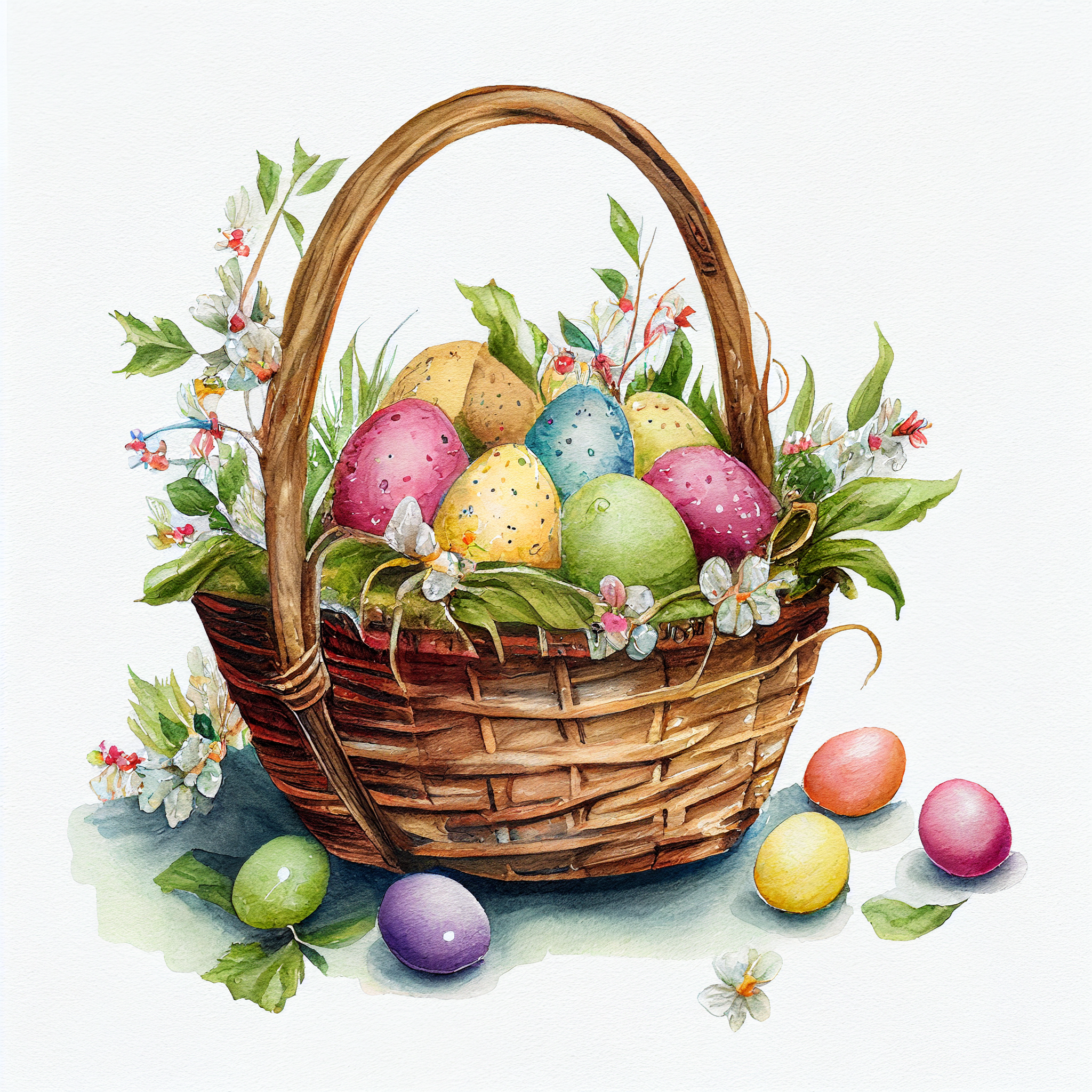 easter egg hunt clipart