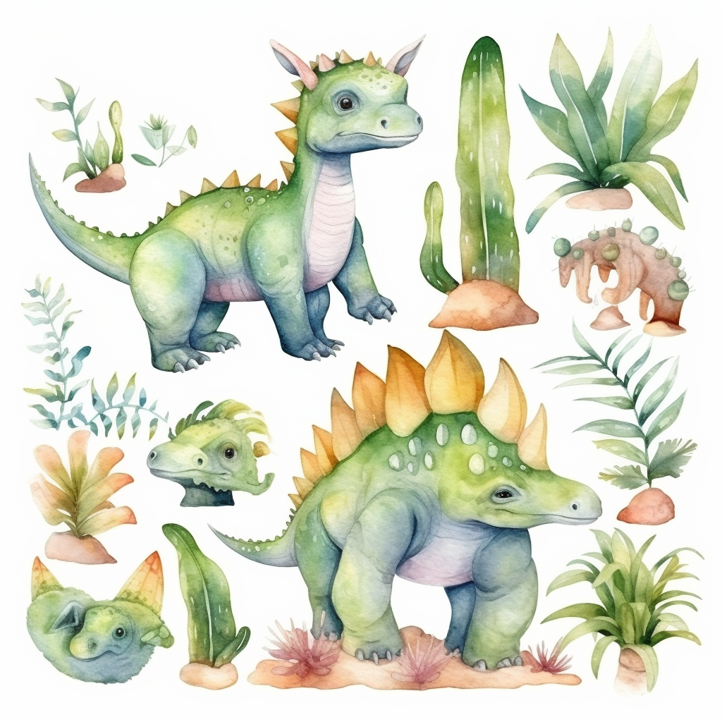 dino cliparts