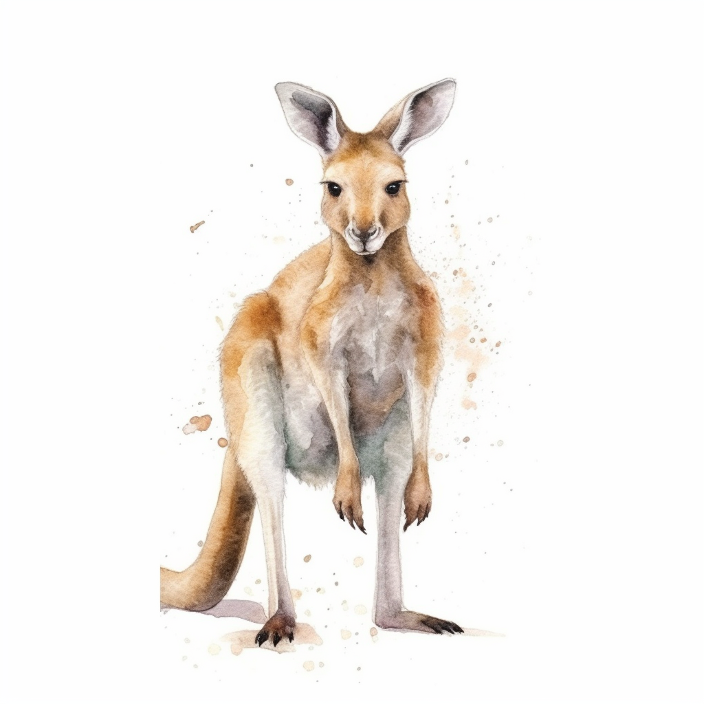 kangaroo clip art