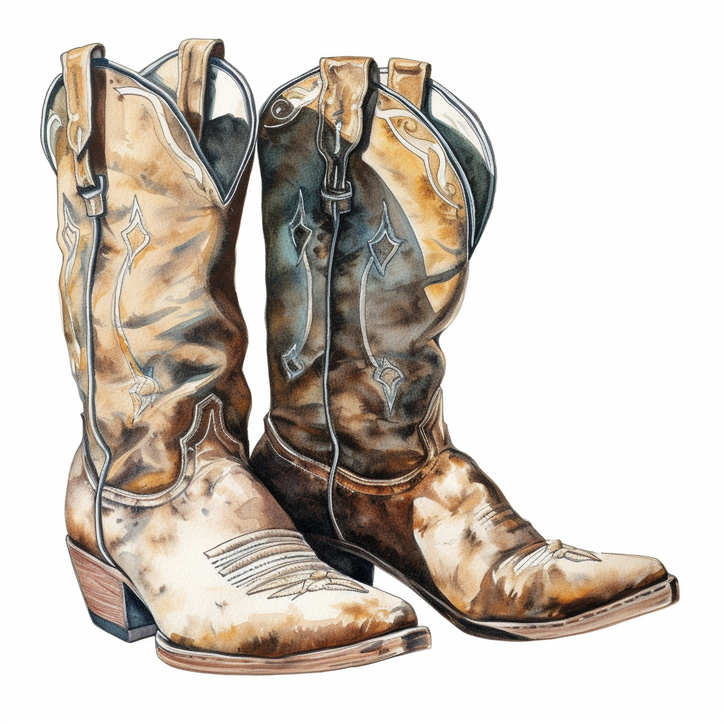 old cowboy cliparts