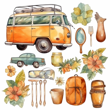 set Hippie png designs, Hippie soul png graphics, Groovy png cliparts, Summer time png, Good vibes only png, watercolor clipart
