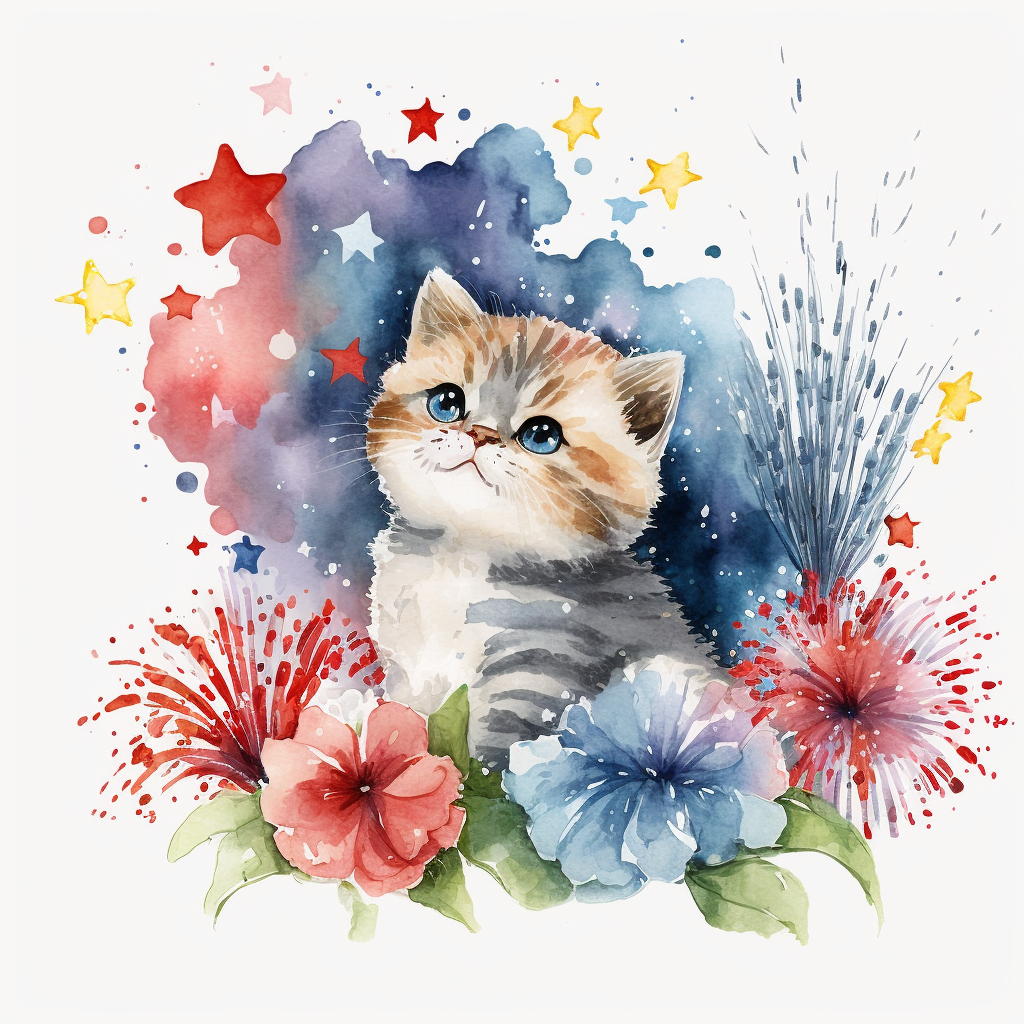 cute fireworks cliparts
