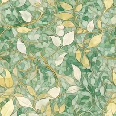 light green clipart, Watercolor paper, pale colors, gold striated, mermaid , romantic , pre-raphaelite, abstract