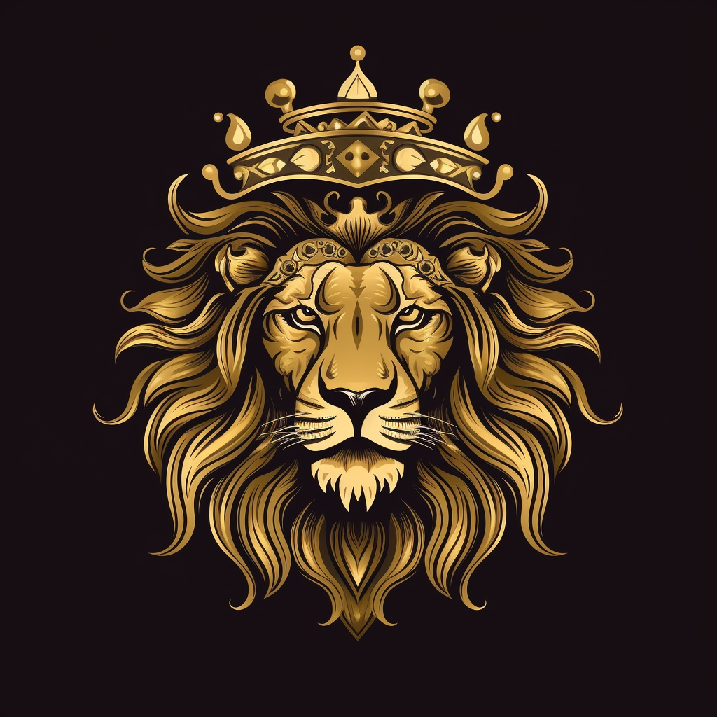 golden lion logo by Agus Suharyadi on Dribbble