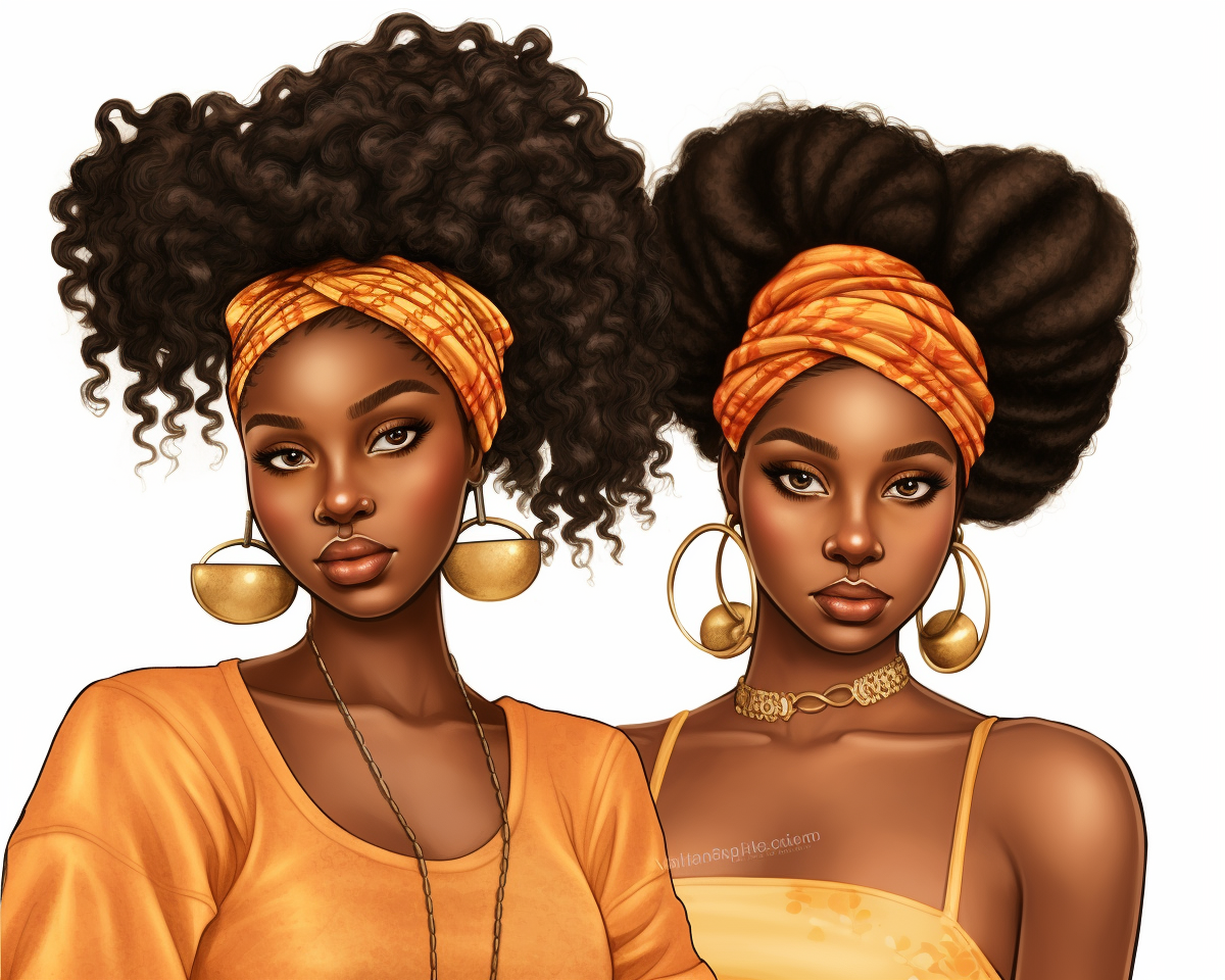 2 girls per grid, Black Girl Magic, Beautiful braided hair styles ...