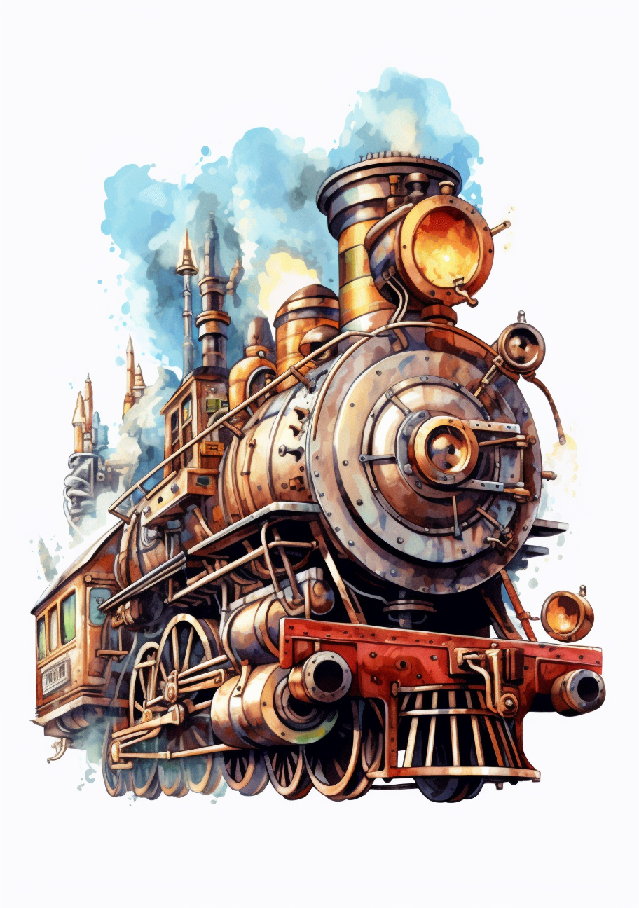 locomotive cliparts
